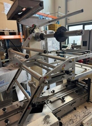 Flowpackmachine enkel kops seal beitel Tevopharm, Pack 6, wit grijs, b